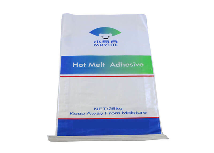 Multi Colored Printed Empty Fertilizer Bags With Bopp Pearlized Film