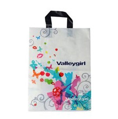 MDPE Loop Handle Carrier Bags 300mm 70cm Clear Shopping Bag