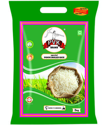 5kg Sacks PP Bags For Rice 40-250gsm Food Grade Laminated