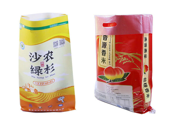 Eco Friendly 50 Lb Feed Bags , Personalized Cattle Feed Sack Bags Reusable