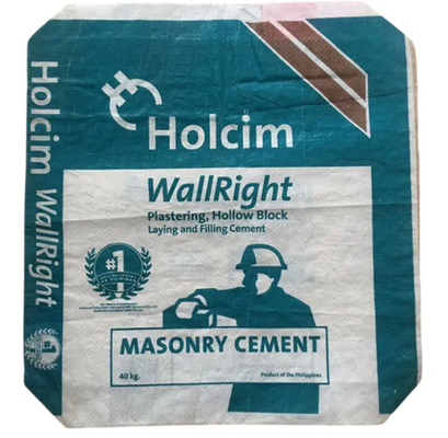 White Cement BOPP Laminated PP Woven Bags Sugar Feed Rice